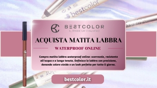 Acquista Matita Labbra Waterproof Online