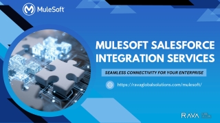 MuleSoft Salesforce Integration Services –Connect, Automate, and Scale with RAVA