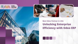Best Odoo Partner in USA – Empowering Business Transformation with RAVA