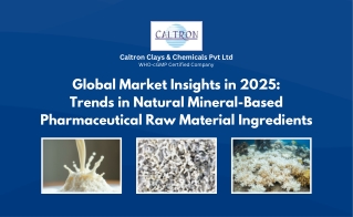 Caltron Clays & Chemicals Global Market Insights in 2025  Trends in Natural Mineral-Based Pharmaceutical Raw Material In