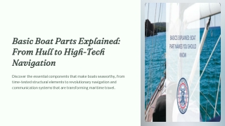 basic boat parts explained