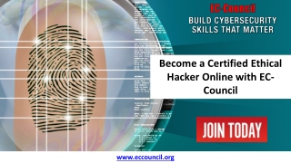 Become a Certified Ethical Hacker Online with EC-Council