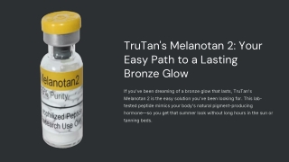 Buy Melanotan