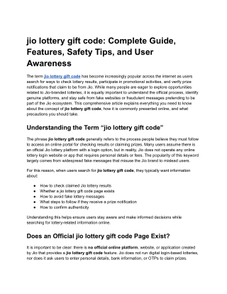 jio lottery gift code2