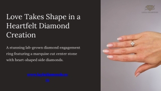 Elegant Marquise Engagement Ring Diamond Design