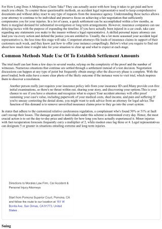 How Long Does A Personal Injury Situation Require To Clear Up?
