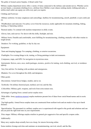 DIY Projects with Military Surplus: Repurposing Gear for Everyday Use