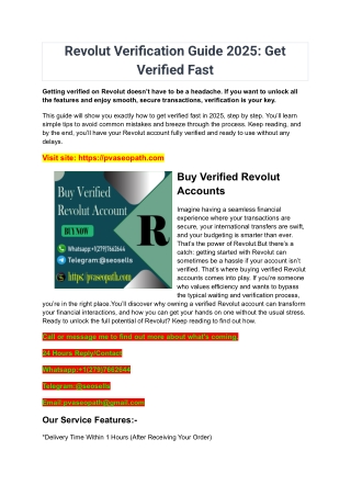 Revolut Verification Guide 2025_ Get Verified Fast