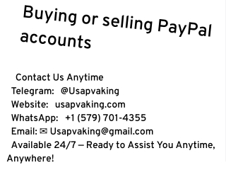 What You Should Know Before Buying Verified PayPal Accounts