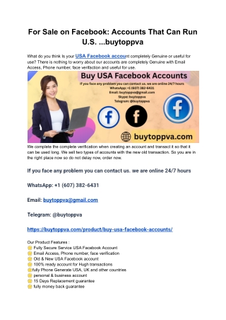 For Sale on Facebook_ Accounts That Can Run U