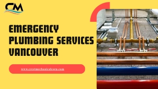 Reliable Emergency Plumbing Services Vancouver – 24/7 Fast Response