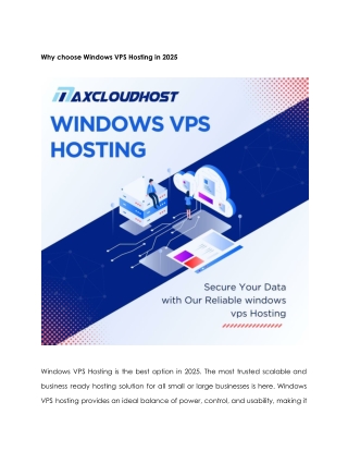 Windows VPS Hosting Plans
