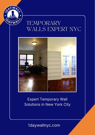 Temporary Walls Expert NYC