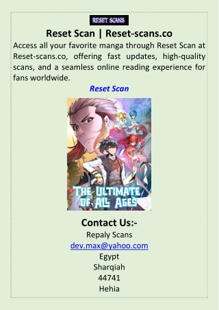 Reset Scan Reset-scans.co