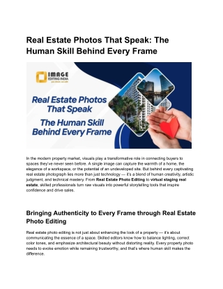 Real Estate Photos That Speak_ The Human Skill Behind Every Frame