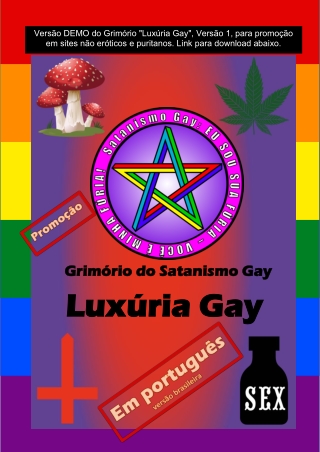 Grimório do Satanismo Gay  Luxúria Gay. Anticristo Vadia Sodomia Resenha