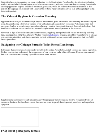 Why It's Vital To Have A Trusted Partner When Organizing Big Scale Activities Wi