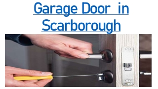 Garage Door   Scarborough
