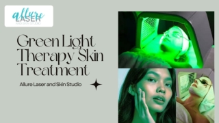 Green Light Therapy Skin Treatment
