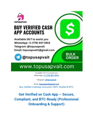 5 Best Platforms to Buy Verified Cash App Accounts in Bulk