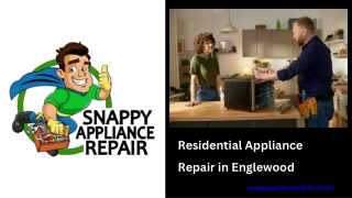 Residential Appliance Repair in Englewood - snappyappliancerepair.online