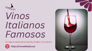 Los Mejores Vinos Italianos Famosos que Debes Probar