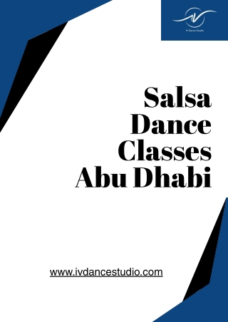 Join Salsa Dance Classes in Abu Dhabi with Learn from Experts