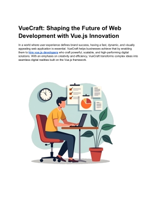 VueCraft_ Shaping the Future of Web Development with Vue.js Innovation