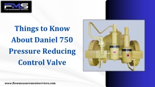 Daniel 750 Pressure Reducing Control Valve