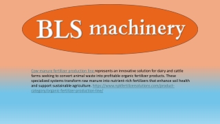 Animal Manure Fertilizer Equipment