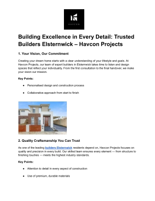 Building Excellence in Every Detail_ Trusted Builders Elsternwick – Havcon Projects