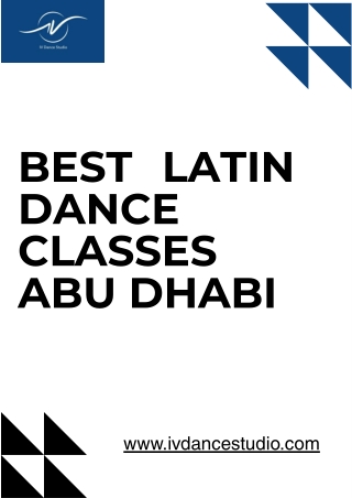 Feel the Rhythm with Best Latin Dance Abu Dhabi