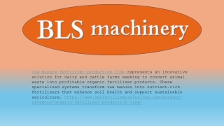 Animal Manure Fertilizer Equipment