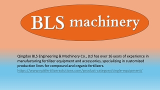 NPK Granulating Equipment For Sale