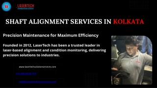 Professional Laser Shaft Alignment Services in Kolkata
