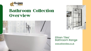 Bathroom Collection Overview