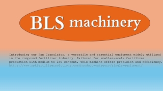 Top Compound Fertilizer Granulator