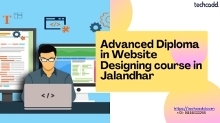 Advanced Diploma in Website Designing