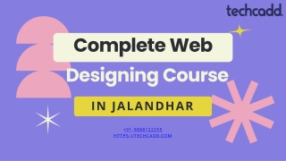 Complete Web Designing Course