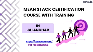 MEAN STACK Certification Course with Training in Jalandhar