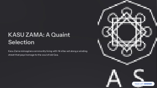 Kasu Zama: Peaceful Community Villas Inspired by Old Goa in Anjuna