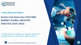 Russia Coal Seam Gas (CSGCBM) market