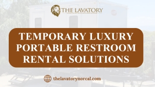Top-Quality Portable Restroom Rentals in Sacramento for All Occasions