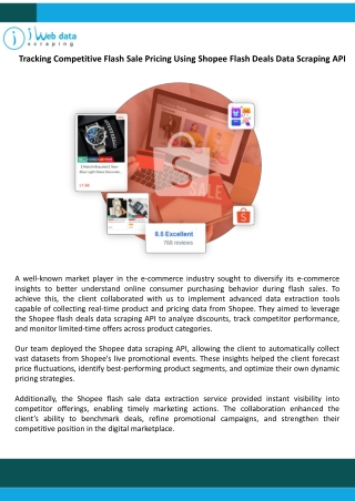 Shopee Flash Sale Pricing Deals Data Scraping API