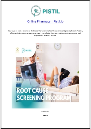 Online Pharmacy