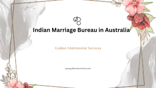Indian Marriage Bureau in Australia