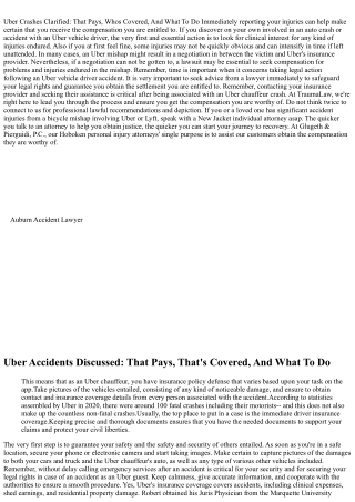 Browsing Bicycle Mishaps Including Uber Or Lyft