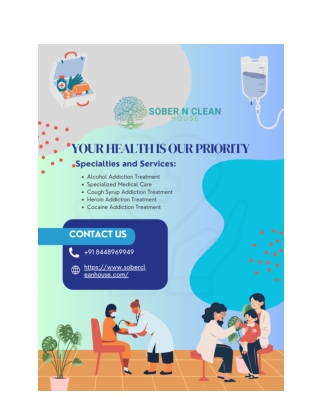 Top Rehabilitation Centre in Ghaziabad _ Sober N Clean House