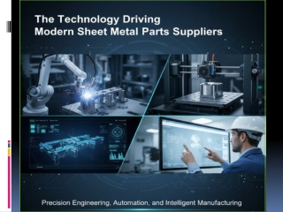 Smart Manufacturing Trends in Sheet Metal Components Industry