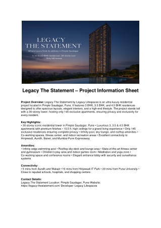 Legacy_The_Statement_With_Image